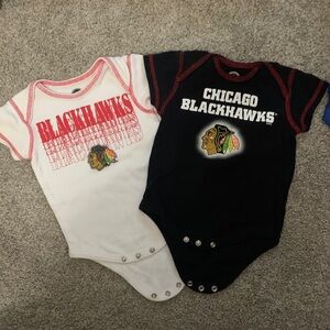 NHL Chicago BlackHawks Baby Onesies